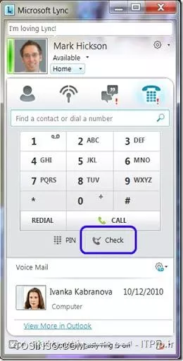 در مقاله های قبل با تاریخچه لینک و برخی قابلیت های آن از جمله سرویس IM & Presence، سرویس Audio/Video Calling & Conferencing و سرویس Sharing & Presentation آشنا شدیم. در این مقاله که پنجمین مقاله از سری آموزش گام به گام Lync Server می باشد، سرویس جامع و کاربردی Enterprise Voice را بررسی خواهیم کرد. به جرات می توان گفت که این سرویس، پر سر و صدا ترین سرویس موجود در Lync Server 2010 می باشد.

!! قابلیت Enterprise Voice
به اعتقاد خیلی از متخصصین سرویس های ارتباطات یکپارچه، این قابلیت کاربردی ترین امکان موجود در Lync Server می باشد. چرا که با استفاده از این سرویس، شما قادر هستید دستگاه های تلفن داخلی (PBX) کنونی خود را با Lync Server جایگزین کنید و یا از هر دو سرویس در کنار هم استفاده کنید. چرا که Lync Server با انواع سیستم های تلفنی موجود و تلفن های سانترالی مانند Asterisk، سرویس Elastix، سرویس FreePBX و سایر سیستم های VOIP که از SIP Trunk پشتیبانی می کنند، کاملا سازگار است.

البته برای جایگزینی سرویس تلفن سازمانی، Lync Server نیاز به استفاده از IP PBX و یا VOIP Gateway دارد.از دیگر قابلیت های سرویس Enterprise Voice، امکان اتصال به سیستم تلفن شهری (PSTN) است.قابلیت Enterprise Voice عملا نیاز سازمان ها به استفاده از تلفن های رومیزی، IP Phone و دستگاه سانترال را مرتفع می کند. هر کاربر می تواند با استفاده از Microphone و Headset از تمامی این قابلیت ها استفاده کند.

!! PBX Replacement یا جایگزینی دستگاه های PBX
تقریبا تمامی سازمان ها از دستگاه سانترال و تلفن داخلی برای ارتباطات خود استفاده می کنند. این سیستم PBX یا Private Branch Exchange نامیده میشود. برای استفاده از این سرویس شما به دستگاه سانترال و تلفن های داخلی نیازمند هستید. حال با استفاده از Lync Server، شما میتوانید سرویس PBX خود را به Lync منتقل کنید. یعنی به جای استفاده از دستگاه تلفن، از Microphone و Headset خود استفاده کنید. از طریق Lync شما میتوانید با شماره تلفن داخلی همکار خود تماس بگیرید. این کار از طریق محیط زیبا و کاربر پسند Lync Client انجام میگیرد. البته Lync Server 2010 قابلیت سازگاری با دستگاه کنونی PBX شما را نیز دارد. یعنی شما کماکان از سانترال برای تلفن داخلی خود استفاده کنید، در حالی که به جای تلفن های رومیزی از Headset خود استفاده میکنید.

||http://tosinso.com/files/get/eb9c159e-e423-4387-9509-d27c987e01b9||

البته شما در قالب این سرویس، از تمامی امکانات سرویس های PBX معمول بهره خواهید برد. برخی از این سرویس ها عبارت هستند از:

!! هدایت تماس (Call Forwarding)
زمانی که کاربر تماسی در Lync دریافت می کند، می تواند تعیین کند که این تماس به تلفن همراه، تلفن منزل، تلفن محل کار و یا همه آنها به طور همزمان هدایت شود. این شماره تلفن می تواند متعلق به همکار شما باشد. هر کاربر می تواند این تنظیمات را به طور جداگانه برای خود انجام دهد. برای مثال کاربر می تواند تنظیمات Lync خود را طوری اعمال کند که هدایت تماس در ساعات غیر کاری و به شماره تلفن مد نظر کاربر، منتقل شود. یا برای مثال کاربری که قصد ترک میز کار برای صرف ناهار خود را دارد، میتواند به طور موقتی تماس ها را به تلفن همراه خود منتقل کند.

البته در صورتی که کاربر تنظیمات مناسب را در Microsoft Outlook انجام دهد، در صورت عدم پاسخگویی کاربر، تماس می تواند به صندوق صوتی کاربر منتقل شود.نکته مهم در مورد این قابلیت آن است که تنظیمات Call Forwarding فقط زمانی در دسترس کاربر هستند که سازمان شما از تنظیمات مربوطه روی Lync Server پشتیبانی کند. یعنی این تنظیمات ابتدا می بایست روی Lync Server اعمال شوند، سپس کاربر به این تنظیمات دسترسی خواهد داشت.

||http://tosinso.com/files/get/ceb472c2-0cc7-4d37-aeaa-191c2b5e4b1c||

!! زنگ خوردن همزمان (Simultaneous Ring)
همانطور که پیشتر گفته شد، در حالت Call Forwarding تلفن شما زنگ نخواهد خورد. ممکن است زمانی شما بخواهید که تلفن شما و شماره دیگری به طور همزمان زنگ بخورند. بر خلاف Call Forwarding که تلفن شما زنگ نمی خورد، با قابلیت Simultaneous Ring شما میتوانید تماس های ورودی را به طور همزمان هم به تلفن خود و هم به شخصی دیگر هدایت کنید. تصور کنید برای ساعتی شما بسیار درگیر کار هستید و یا در دسترس نیستید. در این حالت شماره تلفن دیگری از خود و یا همکارتان را تعیین می کنید که در هنگام دریافت تماس ورودی، هر 2 شماره با هم زنگ می خورند. البته توجه داشته باشید که در حالت Simultaneous Ring، فقط 2 شمارا یا شخص قابل تعریف هستند که یکی قطعاً شماره شما خواهد بود.

||http://tosinso.com/files/get/c290d0dc-cbe7-4920-a31e-e02c4aaa6fdb||

!! انتقال تماس (Call Park)
این قابلیت جدیدی در Lync Server 2010 است که به کاربران این امکان را میدهد تماسی را در حالت Hold قرار داده و به همان تماس در مکانی دیگر پاسخ دهند. تصور کنید که فردی با شما تماس گرفته و بعد از دقایقی مکالمه، شما قصد دارید این تماس را به همکار خود در بخش دیگری منتقل کنید. کافیست که این تماس را در حالت Hold قرار دهید. سپس Lync به این تماس یک شماره موقتی اختصاص می دهد. همکار شما فقط با شماره گیری این شماره موقت قادر خواهد بود که به این تماس پاسخ دهد.البته این قابلیت به صورت پیشفرض غیر فعال بوده و ابتدا می بایست آن را از طریق Lync Server فعال و تنظیم نمایید.

||http://tosinso.com/files/get/3fc433b9-1f24-4e88-8fc2-bc567c0bbd59||

!! شماره های اختصاص داده نشده (Unassigned Numbers)
همانطور که گفته شد، برای اینکه از امکانات مختلف سرویس های وابسته به Enterprise Voice استفاده کنید، می بایست به هر کاربر شماره ای اختصاص دهید. اگر کاربران با سازمان قطع همکاری کنند، حساب های کاربری آنها غیر فعال خواهد شد. ولی برای شماره هایی که به آنها اختصاص داده اید چه اتفاقی خواهد افتاد؟ اگر همکاران و مشتریان شما با این شماره ها تماس بگیرند، چه اتفاقی خواهد افتاد؟

اگر شما هم به این فکر کرده اید که این تماس ها برقرار نخواهند شد، کاملا درست فکر کرده اید. زیرا که این شماره ها در حال حاضر به کسی اختصاص داده نشده اند.با استفاده از قابلیت Unassigned Numbers در Lync Server 2010، شما می توانید یک محدوده (Range) از شماره های اختصاص داده نشده (Unassigned) را انتخاب کرده و تعیین کنید که در صورت شماره گیری این شماره ها، چه اتفاقی برای تماس ها بیافتد. شما می توانید بیانیه ای (Announcement) را تعیین کرده که برای تماس گیرنده پخش شود، و یا اینکه می توانید تعیید کنید که تماس به سیستم پاسخگوی خودکار (Exchange Unified Messaging Auto Attendant) منتقل شود.

البته قابلیت Unassigned Numbers فقط مختص شماره های اختصاص داده نشده نمی باشد. شما می توانید شماره های دیگر را نیز در لیست وارد کنید. این کار زمانی مفید است که مثلا فردی با سازمان قطع همکاری می کند و یا پیش شماره ها تغییر می کنند. در این صورت شما تا اصلاح تنظیمات خود و پایدار شدن شرایط شبکه، این تماس ها را به شماره دیگری انتقال می دهید.
این قابلیت مفید و کاربردی در OCS 2007 به صورت پیشفرض وجود نداشت و از Lync Server 2010 به این سری محصولات اضافه گردید.

||http://tosinso.com/files/get/d9649e41-79d8-4d16-b2ce-32a57a72a1e2||

!! Team Call
با استفاده از این قابلیت، شما می توانید گروهی از دوستان و همکاران خود را مشخص کنید که وقتی کسی با شما تماس میگیرد، تمام این افراد نیز آن تماس را دریافت خواهند کرد. در صورتی که شما پشت میز خود نباشید و یا به هر دلیلی قادر به پاسخگویی نباشید، هر فردی از این گروه می تواند تماس را پاسخ دهد. در اصل تمامی افراد گروه این تماس را دریافت خواهند کرد، ولی مشخص است که با چه شخصی تماس گرفته شده است. شما می توانید گروهی از همکاران خود که روی یک پروژه کار می کنید را به گروهی اضافه کنید. 

حال با استفاده از قابلیت Team Call، اگر فردی در مورد این پروژه با شما تماس بگیرد و شما قادر به پاسخگویی نباشید، تمامی همکاران شما که عضو گروه هستند تماس را دریافت خواهند کرد و هر یک از آنها این امکان را خواهند داشت که به تماس مذکور پاسخ دهند. شما می توانید به صلاحدید خود افراد را از این گروه حذف و یا به آن اضافه کنید.البته شما می توانید تعیین کنید که بعد از سپری شدن چند ثانیه پس از پاسخ ندادن شما، همکاران شما تماس را مشاهده کنند. همچنین می توانید تعیین کنید که همکاران شما صدای زنگ را نشنیده و فقط یک Toast Notification (به پیام های موقتی که در گوشه سمت راست پایین صفحه مشاهده می شود، Toast Notification اطلاق می شود) مشاهده کنند.

||http://tosinso.com/files/get/832fe55d-bad3-479c-bf0b-511a36103dfb||
||http://tosinso.com/files/get/36e2f218-bb68-4f43-94e6-8cd00d6a666d||

!! منشی تلفنی (IVR)
عبارت IVR که مخفف Interactive Voice Response است، در زبان ما به آن منشی تلفنی اطلاق می شود. این سرویس دقیقا مانند منشی تلفنی در شرکت ها و سازمان عمل می کند. با استفاده از این سرویس، تماس گیرنده پس از انتخاب گزینه مناسب، به فرد، گروه و یا صف مورد نظر ارجاع داده می شود. چیزی که این سرویس را از دیگر سرویس های مشابه متمایز می کند، هوشمندی بسیار بالای آن می باشد.

بر خلاف سیستم های مشابه و معمول که شما با فشردن دکمه های تلفن به فرد مورد نظر انتقال داده می شوید، Lync قابلیت تشخیص صدا را داشته و شما می توانید با صدای خود، به فرد مورد نظر منتقل شوید. همچنین این سرویس از 26 زبان پشتیبانی می کند.شخص تماس گیرنده این امکان را دارد که خود را از صف انتظار خارج کرده و در صف دیگری قرار دهد.این سرویس کاملا با سرویس Presence سازگار است. فرض کنید شخص تماس گیرنده از طریق سرویس IVR در حال برقراری تماس با شما است. در صورتی که ما در حالت Away باشید، این تماس به شما منتقل نخواهد شد.

||http://tosinso.com/files/get/24567cb5-8127-4f63-893a-21222a805841||

!! قابلیت اتصال به سیستم تلفن شهری (Connectivity to PSTN)
برای تماس با فردی خارج از محل کار شما، عموما مجبور به شماره گیری خطوط شهری هستید. برای این منظور، از دستگاه تلفن استفاده کرده، شماره تلفن آن شخص را وارد میکنید. حال با استفاده از Lync Server 2010، شما فقط با استفاده از محیط کاربرپسند Lync Client و استفاده از Microphone خود، قادر به برقراری تماس با فرد مذکور هستید. کافیست که Lync Server خود را به سیستم تلفن شهری یا (PSTN (Public Switched Telephone Network وصل کنید.

||http://tosinso.com/files/get/7abf34bd-2181-4d8d-8588-2632e82d0300||

در این مقاله سرویس پرکاربرد و هوشمند Enterprise Voice زا بررسی کردیم. در مقاله بعد سرویس Mobility را با هم مرور خواهیم کرد.

نویسنده: سعید خلیفی 
منبع: |جزیره سرویس های شبکه مایکروسافت وب سایت توسینسو::https://tosinso.com/microsoft|
هرگونه نشر و کپی برداری بدون ذکر منبع دارای اشکال اخلاقی می باشد
