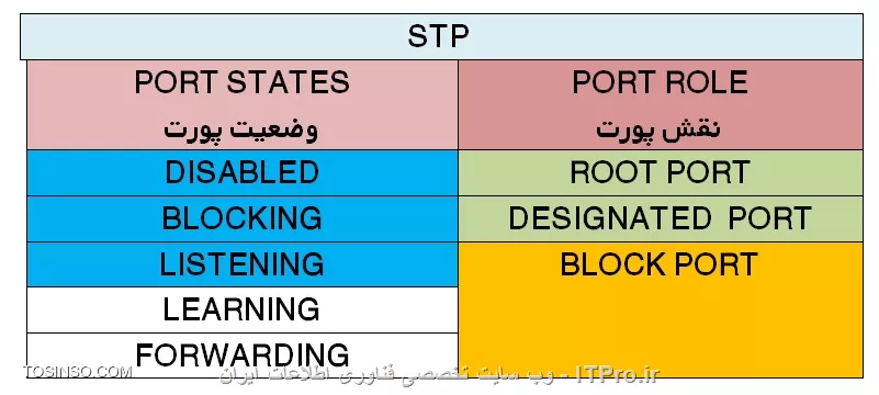 STP STATE MNODE