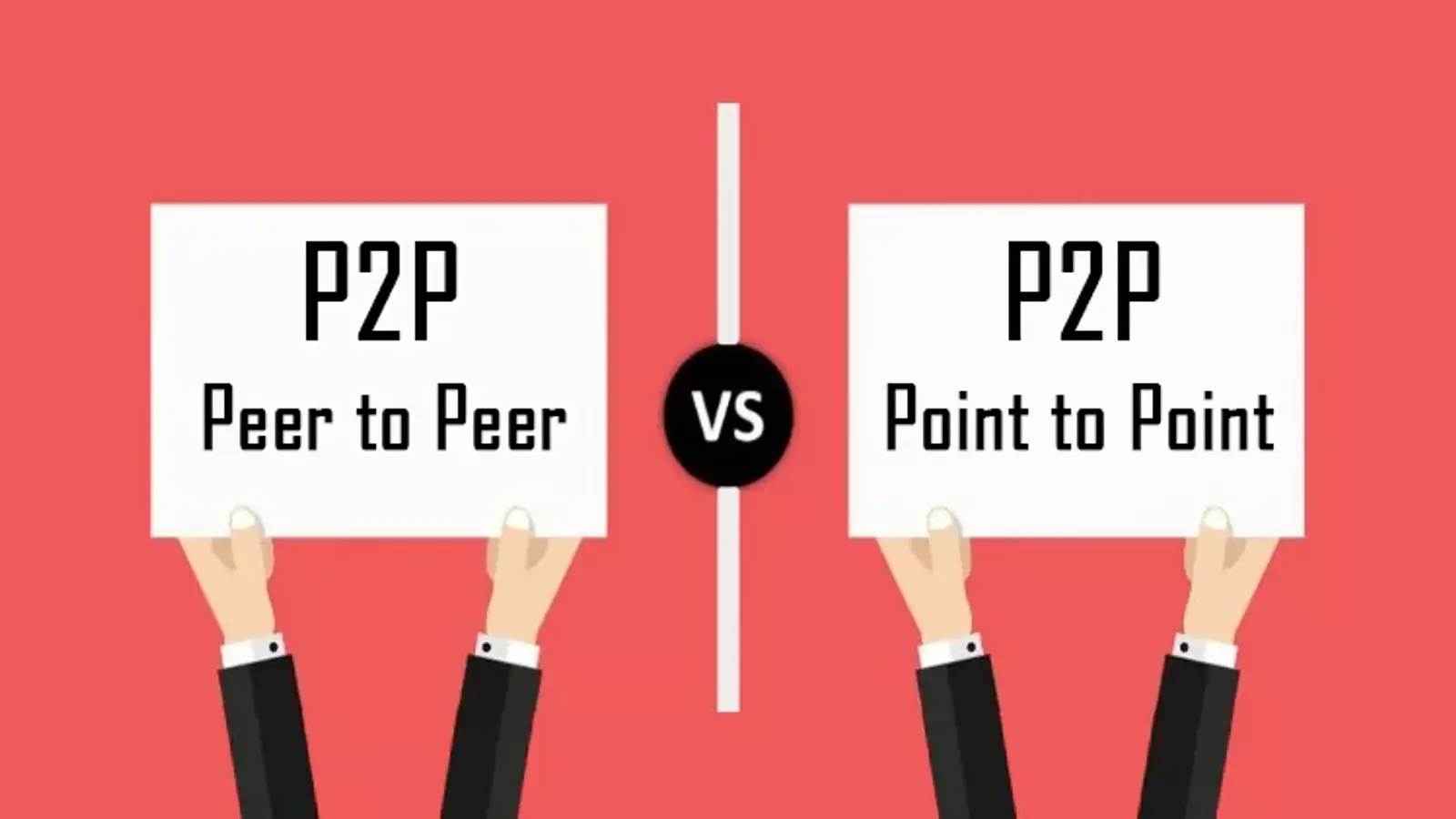 تفاوت بین Peer to Peer با Point to Point چیست ؟