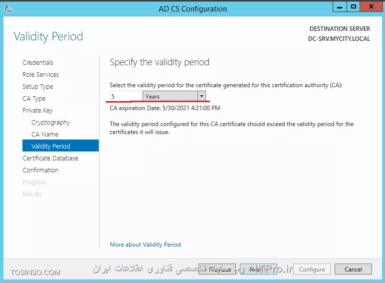آموزش جامع PKI در مایکروسافت و Active Directory Certificate Services : قسمت دوم