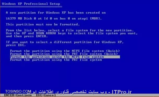 Low Level Format with Windows XP