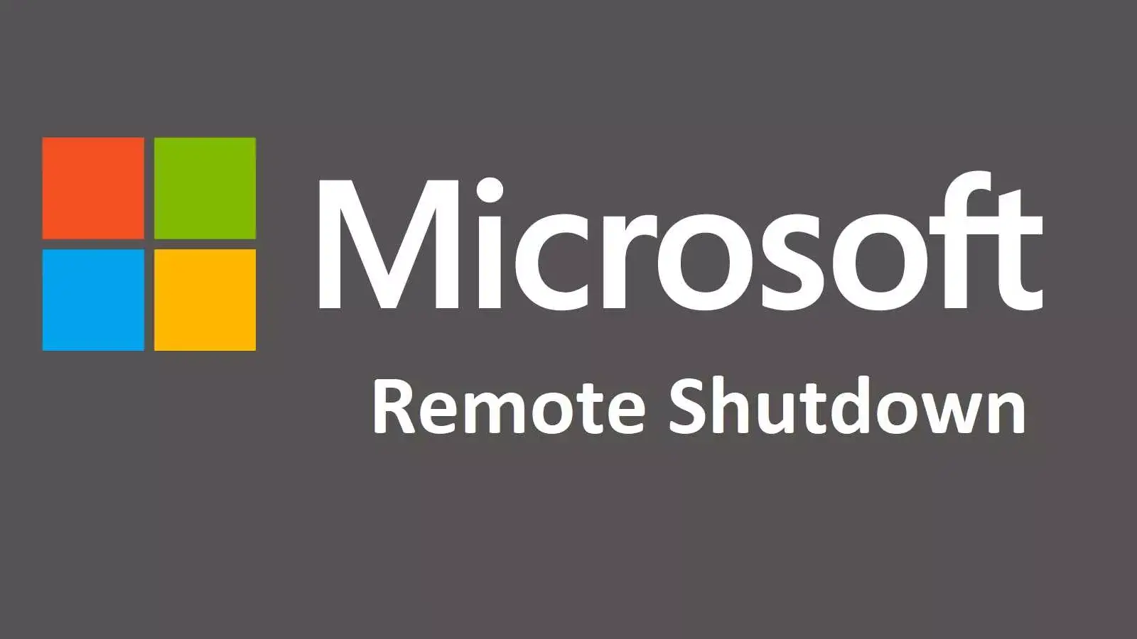 آموزش خاموش کردن کامپیوترهای شبکه از راه دور به زبان ساده