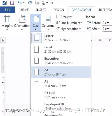 سایز کاغذ را از طریق منوی Page layout تنظیم کنید:
||http://icdl.tosinso.com/files/get/f02e5b4f-51ab-45a9-a182-50ce1c82c27b||
البته ناگفته نماند که Right To Left بودن جداول و یا بالعکس در تنظیم آنها بسیار مهم می باشد. اگر به هر حال نتوانستید تنظیمات دلخواه را اعمال کنید بهتر است که از طریق روشهای مذکور در لینک «|چگونه یک فایل Word را به PDF تبدیل کنیم ::https://tosinso.com/articles/40052/%da%a9%d8%a7%d9%85%d9%84%d8%aa%d8%b1%db%8c%d9%86-%d8%a2%d9%85%d9%88%d8%b2%d8%b4-%d8%aa%d8%a8%d8%af%db%8c%d9%84-Word-%d8%a8%d9%87-PDF-(%d9%88%d8%b1%d9%88%d8%af-%d8%a8%d9%87-%d9%be%db%8c-%d8%af%db%8c-%d8%a7%d9%81)|؟» فایل خود را به PDF تبدیل کرده و همانند تصویر زیر با انتخاب درصصدی مناسب برای Scale، کل صفحات را براحتی پرینت بگیرید:
||http://icdl.tosinso.com/files/get/b8815989-c784-4239-b50e-3864c76b7c8b||