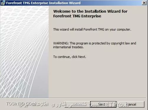 آموزش تصویری نصب و راه اندازی TMG 2010 بر روی سرور 2008