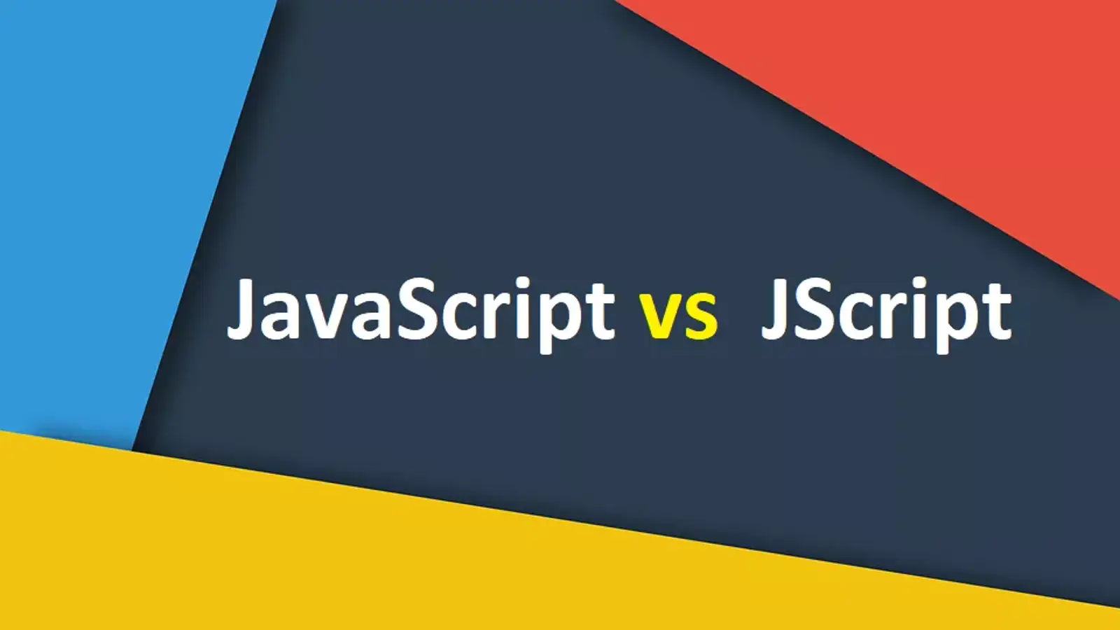 تفاوت Java Script و JScript در چیست؟ مقایسه به زبان بسیار ساده