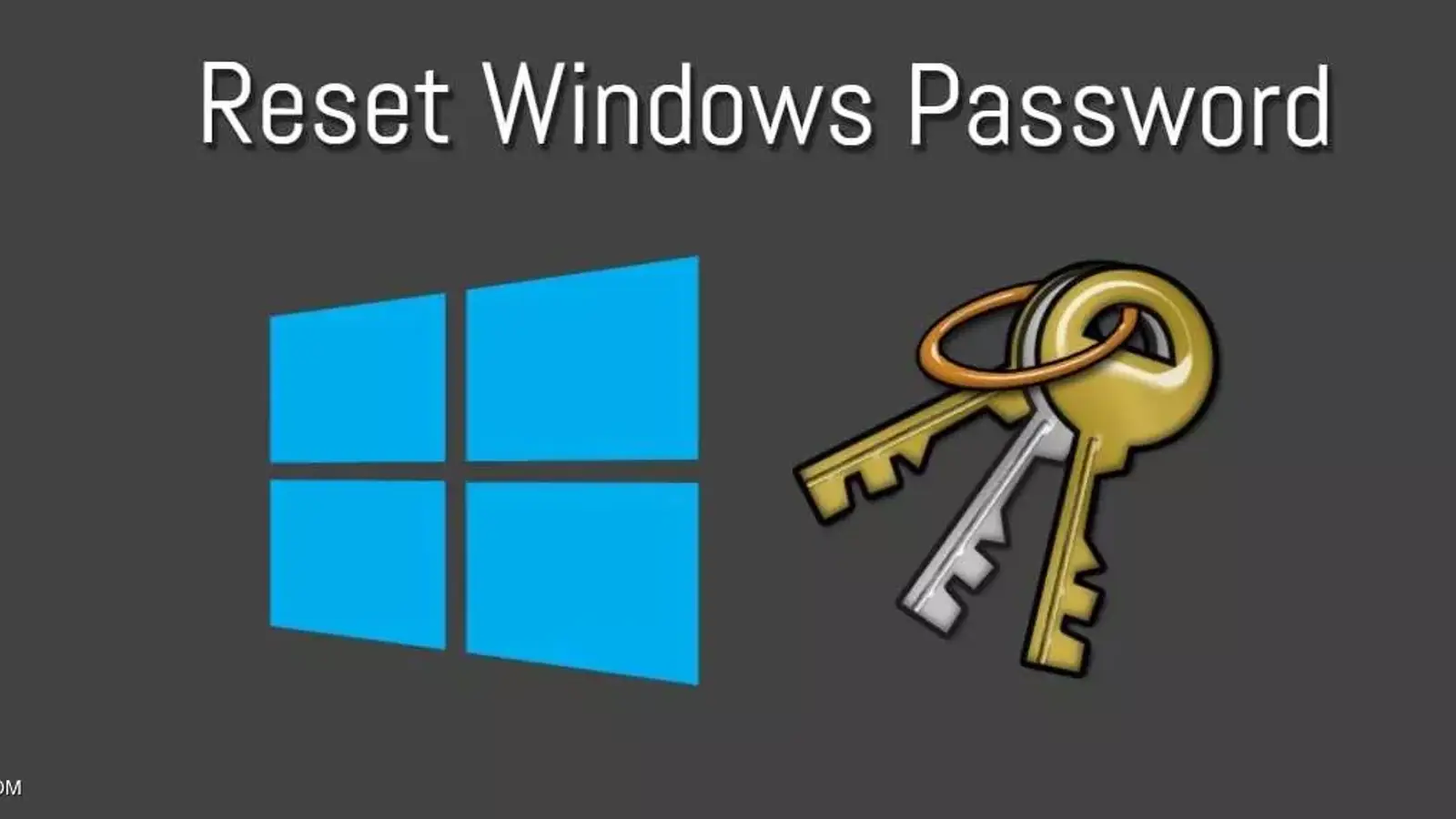 آموزش بازیابی پسورد ویندوز 10 | ریست کردن رمز فراموش شده ویندوز