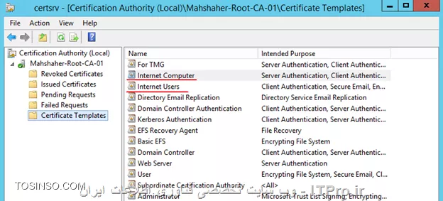 آموزش جامع PKI در مایکروسافت و Active Directory Certificate Services : قسمت پانزدهم ( پایانی )