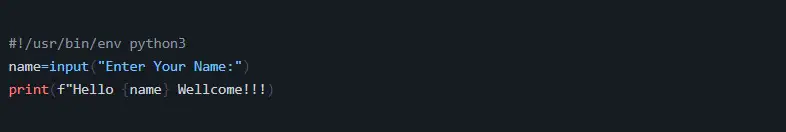 آموزش اسکریپت پایتون در لینوکس(linux)