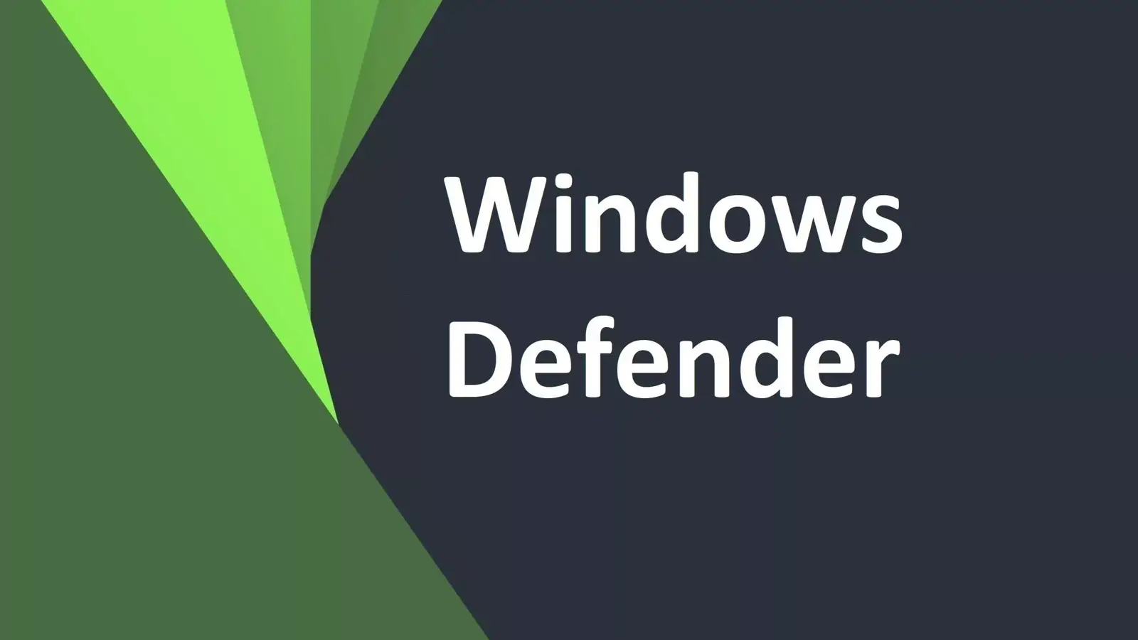 حل مشکل اجرا نشدن Windows Defender در ویندوز 7