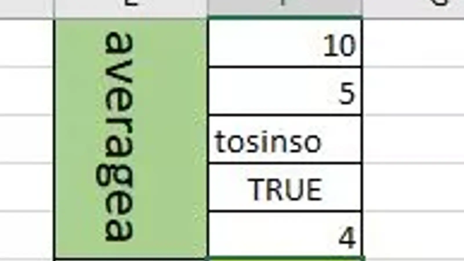 تفاوت توابع AverageIf و AverageA و Average