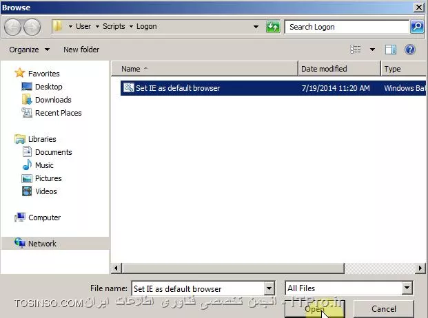 وب سایت توسینسو