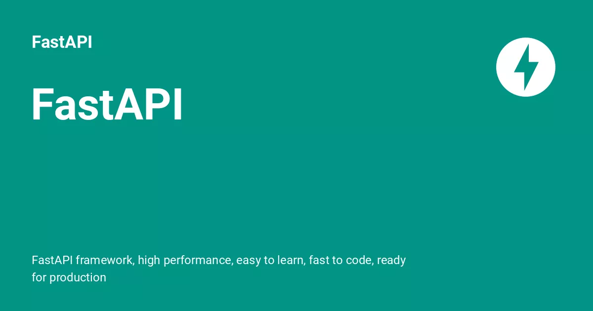 فریمورک Fast API چیست؟