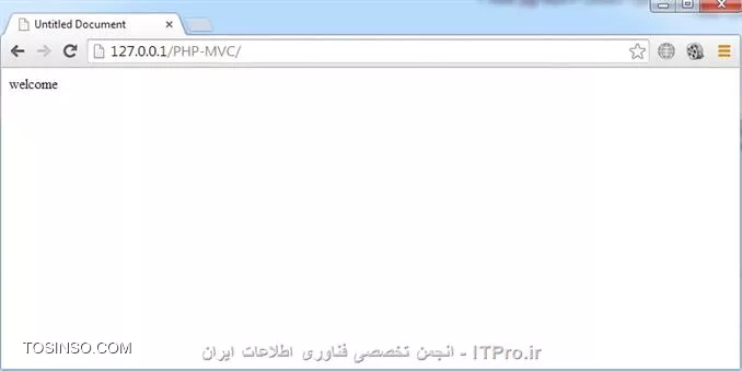 سلام به همه دوستان گلم در ITPro ابتدا قبل از شروع این قسمت یه عذر خواهی کنم بایت وقفه طولانی که ایجاد شد بین قسمت قبلی و این قسمت ، خوب توی قسمت قبلی درباره ErrorDocument ، Redirects  و password protection توضیح دادم و توی این قسمت توضیحات تکمیلی .htaccess براتون میگم بهمراه کد نویسی MVC  . نکته مهم : قبل از اینکه فایل .htaccess بسازید و توش کد بنویسید، برید توی فایل httpd.conf (اگه از wamp استفاده میکنید برید توی منوی wamp توی قسمت apache) و این خطی که در زیر انتخابش کردم پیدا کنید و اگه اول خط، کاراکتر # داشت ، کاراکتر # از اول خط پاک کنید و فایل ذخیره کرده و wamp ریستارت کنید . 
||https://tosinso.com//files/get/370a523a-186b-4d5a-b48f-5af01e053d2a||
4) Deny visitors by IP address : میتونیم جلوگیری کنیم از بازدید بعضی بازدیدکنندگان از وب سایتمون یا اجازه بدیم فقط کاربران با یه رنج آی پی خاص بتونن از وب سایتمون بازدید کنن .مثلاً فقط به ادمین سایت اجازه بدیم که بتونه صفحات حساس وب سایت ببینه و بقیه کاربران قادر نباشن .
<htm>
order allow,deny
deny from 123.45.6.
allow from all
<htm>
کد بالا به همه اجازه میده بتونن وب سایتو ببینن ولی کاربرانی که  سه اکتد آی پی شون این 123.45.6 هست اجازه بازدید از سایت ندارن .
<htm>
order allow,deny
allow from 162.1.1.1
deny from all
<htm>
کد بالایی هم فقط به کاربری با آی پی 162.1.1.1 اجازه میده از وب سایت بازدید کنه و اگه کاربری توی محدوده آی پی تعریف نشده باشه و بخواد وارد سایت بشه با خطای Forbidden مواجه میشه .
||https://tosinso.com//files/get/110262ac-52d4-466f-98ee-ab65f203e558||

5) DirectoryIndex : بصورت پیشفرض Apache بدنبال فایل index.php میگرده تا وب سایت با اون صفحه بیاره بالا (یعنی نشون بده) ، ولی میشه این پیشفرضو تغییر داد ، 
من یه صفحه index.php توی آموزش قبلی ساختم که موقعی که نمایش داده میشد بصورت زیر بود 
||https://tosinso.com//files/get/960448ad-c06f-433d-8c36-4aecd1c75ffb||
و حالا نمیخوام موقعی که وب سایتمو کسی باز میکنه صفحه index.php بصورت پیشفرض براش باز بشه میخوام index.html باز بشه .
کد index.html : فقط یه welcome توش نوشتم :-)
<htm>
<!DOCTYPE html PUBLIC -//W3C//DTD XHTML 1.0 Transitional//EN http://www.w3.org/TR/xhtml1/DTD/xhtml1-transitional.dtd>
<html xmlns=http://www.w3.org/1999/xhtml>
<head>
<meta http-equiv=Content-Type content=text/html; charset=utf-8 />
<title>Untitled Document</title>
</head>
<body>
welcome
</body>
</html>
<htm>
و حالا این کد توی .htaccess مینویسم .
<htm>
DirectoryIndex index.html
<htm>
و بعدش دوباره وب سایتمو باز میکنم میبینید که پیشفرضش تغییر کرد و صفحه که میخواستم باز شد .
||https://tosinso.com//files/get/f8cf8f64-1222-4f5c-a0f5-13c2c60cc21f||
خوب حالا اگه کدمونو به این صورت نوشته بودیم
<htm>
 DirectoryIndex index.html index.cgi index.php
<htm>
Apache ابتدا به دنبال صفحه index.html میگرده تا نمایشش بده و اگه وجود نداشت میره سراغ index.cgi  و در نهایت اگه این صفحه هم وجود نداشت index.php نمایش میده .

6) Disable directory listings : با استفاده از این قابلیت میتونیم جلوگیری کنیم از نمایش بعضی از فایل ها با پسوند های مورد نظر خودمون، یا کلاً جلوگیری کنیم از نمایش فولدرهای وب سایت .
من سه تا فولدر با نام های About,Index,Login توی فولدر Views میسازم (فولدر views توی قسمت قبلی ایجاد کردیم) ، یه چند تا فایل با پسوند jpg. و txt. هم توی فولدر views میسازم (البته این فایل هارو بعدش پاک کنید، چون فقط واسه توضیح disable directory این فایهارو ایجاد کردم بدردمون نمیخوره)  و حالا توی URL آدرس فولدر Views تایپ میکنم و enter میزنم .
||https://tosinso.com//files/get/c93ac99e-d6db-4197-be80-cbe624ea0723||
میبینید که تمام محتویات views نمایش داده شد حالا اگه بخوایم فایل هایی با پسوند txt نمایش داده نشن بصورت زیر کد مینویسیم (توی فایل .htaccess)
<htm>
IndexIgnore *.txt
<htm>
||https://tosinso.com//files/get/df7c03aa-0666-4a24-871c-81e767c61ae7||
یا اگه خواستیم فایل با پسوند jpg هم نمایش داده نشه کد بصورت زیر مینویسیم 
<htm>
IndexIgnore *.txt *.jpg
<htm>
||https://tosinso.com//files/get/14ce8ba5-d20c-417b-9113-4ca6ea8f79ba||
اگه کد بصورت زیر بنویسیم هیچ فایل و فولدری نمایش داده نمیشه ( انگار فولدر خالی هست )
<htm>
IndexIgnore *
<htm>
||https://tosinso.com//files/get/395d0ba6-8db8-4888-b2a9-f94c2e7e3161||
خوب حالا اگه وب سروری که شما وب سایتتونو روش آپ کردید فولدرهارو نمایش نمیده، میتونید با دستور زیر نمایش فولدر برای خودتون فعال کنید .
<htm>
Options +Indexes
<htm>
اگه خواستید کلاً فولدرهای سایتتون نمایش داده نشن میتونید از کد زیر استفاده کنید .
<htm>
Options -Indexes
<htm>
||https://tosinso.com//files/get/7ed0dba8-5af5-47f4-a797-5274439d0dab||
میبینید که دیگه اجازه نمایش فولدر بهمون نمیده .
خوب تا اینجا توضیحاتی که واسه .htaccess دادم کافی هست میریم سر بحث اصلیمون یعنی MVC ( توی ادامه آموزشها، قابلیت های دیگه htaccess براتون میگم ) واسه اطلاعات بیشتر میتونید به سایت زیر سر بزنید .
<left>
http://www.htaccess-guide.com
<left>
خوب حالا قبل از شروع MVC، کدهای زیر توی فایل .htaccess مینویسیم .
<htm>
Options -indexes

ErrorDocument 401 http://127.0.0.1/PHP-MVC/
ErrorDocument 403 http://127.0.0.1/PHP-MVC/
ErrorDocument 404 http://127.0.0.1/PHP-MVC/
ErrorDocument 500 http://127.0.0.1/PHP-MVC/
<htm>
به جای PHP-MVC (اسم وب سایت من هست)، شما اسم وب سایت خودتونو بنویسید .
||https://tosinso.com//files/get/279ca742-b8a9-4ca7-95d9-8cdb67bc8eae||
میبینید بعد از index.php هرچیزی وارد کنیم به ما خطایی نمیده که این خودش یه باگ محسوب میشه و حالا میاییم این باگ برطرف میکنیم.
فایل htaccess. بصورت زیر ویرایش میکنیم :
<htm>
Options +FollowSymlinks
RewriteEngine on

Options -indexes

ErrorDocument 401 http://127.0.0.1/PHP-MVC/
ErrorDocument 403 http://127.0.0.1/PHP-MVC/
ErrorDocument 404 http://127.0.0.1/PHP-MVC/
ErrorDocument 500 http://127.0.0.1/PHP-MVC/

RewriteCond %{REQUEST_FILENAME} !-d
RewriteCond %{REQUEST_FILENAME} !-f
RewriteCond %{REQUEST_FILENAME} !-l

RewriteRule ^(.*)$ index.php?url=$1 [QSA,L]

<htm>
زمانی که بخوایم از Rewrite استقاده کنیم باید قبلش دو خط اول هم بنویسیم . ( البته واسه بعضی از سرورها )
d- و f- و l- یعنی بتونیم با تایپ کردن اسم فایل و فولدر توی URL به اون فایل یا فولدر دسترسی داشته باشیم ،  $(*.)^  یعنی هر فایل و فولدری که توی URL وارد میکنیم ، url هم یه متغییر هست که بعداً توی کدها ازش استفاده میکنیم و 1$ هم تمام مقادیری که بعد از اسم سایت وارد میکنیم شامل میشه .
کد زیر به index.php اضافه میکنیم :
<php>
<?php
	echo $_GET['url'];	
?>
<php>
بصورت شکل زیر :
||https://tosinso.com//files/get/ffd5f0d8-0a96-4abd-91ab-0d0f55a33d3a||
این کد مقادیری که توی متغیر url وارد میکنیم (متغیر url توی کدهای htaccess تعریف کردیم) نمایش میده .
||https://tosinso.com//files/get/b32fc5c9-fb42-4b57-9026-79b6e554f2e2||
مثلاً زمانی که بعد از اسم سایت، مقداری بصورت بالا وارد میکنیم یعنی میخوایم تابعی (در اینجا run یه تابع هست) که توی کدهای کلاس Login نوشته شده اجرا بشه و اگه مقداری نیز بعد از run بیاد،این مقدار به عنوان مقادیر تابع (پارامتر تابع) به حساب میاد .
[QSA] زمانی به درد ما میخوره که بخوایم URL بصورت زیر وارد کنیم و از متغیری به نام b هم استفاده کنیم که در این صورت باید کد زیر به انتهای کد index.php (بعد از دستور echo) اضافه کنید تا نتیجه رو ببینید .
<php>
echo '<br>'.$_GET['b'];
<php>
||https://tosinso.com//files/get/64267654-e9e2-4274-9fb4-98929d5b7035||
ولی اگه این [QSA] نزاریم در موقعی که میخوایم از متغیر b استفاده کنیم بهمون خطا میده .
||https://tosinso.com//files/get/6d8880f7-936b-4984-b635-71f9b90b845f||
خوب حالا میایم مقادیر url جدا میکنیم با استفاده از تابع ()explode ، کدهای php صفحه index.php بصورت زیر تغییر بدید  :
<php>
<?php
	//echo $_GET['url'];
	//echo '<br>'.$_GET['b'];
	
	$url = $_GET['url'];
	$url = explode('/', $url);
	print_r($url);
?>
<php>
دو خط اول غیر فعال کردم چون دیگه بدردمون نمیخورن .
تابع explode مقادیر متغیر url$ جدا سازی میکنه بر حسب کاراکتر /  و خروجیش هم یه آرایه هست .
دستور print_r مقادیر آرایه رو چاپ میکنه .
||https://tosinso.com//files/get/fbb4c01c-984c-42ae-bada-455180885704|| 
خوب طبق چیزی که با لا گفتم اگه URL چرت و پرت هم بنویسیم (بصورت زیر) به ما خطا نمیده
||https://tosinso.com//files/get/e6e71890-0318-4572-bf4f-e2e72616ca21||
 حالا با دستور زیر میگم فقط صفحاتی رو نشون بده که توی وب سایت هست . (کدهای php صفحه Index.php بصورت زیر ویرایش کنید)
<php>
<?php
	//echo $_GET['url'];
	//echo '<br>'.$_GET['b'];
	
	$url = $_GET['url'];
	$url = explode('/', $url);
	//print_r($url);
	
	if(!file_exists(Controllers/.$url[0]..php))
	{
		echo Not Found Page;
	}
?>
<php>
خوب حالا اگه دوباره چرت و پرت بنویسیم (بصورت زیر) به ما خطایی که خودمون نوشتیمو نشون میده، حتی میشه یه صفحه خطا درست کرد و کاربر رو به صفحه ی خطا منتقل کرد .
||https://tosinso.com//files/get/e76e2185-9c9a-4250-9a44-c1d94e4db402||
خوب حالا اگه URL بصورت زیر بنویسیم بهمون خطا میده و اینم یه باگ دیگه هست که باید رفع بشه .
||https://tosinso.com//files/get/6ce34e29-c25f-41c9-8a57-3e9b357cb502||
بصورت زیر این باگ هم برطرف میشه . (کدهای php صفحه index.php بصورت زیر ویرایش کنید)
<php>
<?php
	//echo $_GET['url'];
	//echo '<br>'.$_GET['b'];
	
	if(!isset($_GET['url']))
	{
		$url = 'index';
	}
	else
	{
		$url = $_GET['url'];
	}
	
	$url = explode('/', $url);
	//print_r($url);
	
	if(!file_exists(Controllers/.$url[0]..php))
	{
		echo Not Found Page;
	}
?>
<php>
تابع isset چک میکنه که همچین متغیری ست شده یا نه ( یعنی همچین متغیری اصلاً وجود داره یا نه )
توی کد بالا گفتم اگه چیزی برای url ست نشده باشه، index براش ست بشه .امیدوارم از این قسمت هم استفاده لازم برده باشید . توی قسمت بعدی کلاسها رو توضیح میدم . 


نویسنده : مهدی رزمجویی
منبع : |جزیره طراحی و توسعه وب وب سایت توسینسو::https://tosinso.com/web|
هرگونه نشر و کپی برداری بدون ذکر منبع و نام نویسنده دارای اشکال اخلاقی می باشد