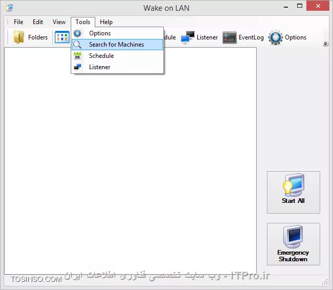 !! آشنایی با Magic Packet
درود به همه دوستان خوب ITPRO ، مبحث امروز دوره، Magic Packet در سیستم عامل های مایکروسافتی می باشد.Magic Packet در لغت به معنای بسته جادویی، و در ویندوز 8 نام قابلیتی ست که به افراد اجازه می دهد تا از طریق شبکه و یا اینترنت، بدون دسترسی داشتن به یک کامپیوتر آن را از راه دور روشن کنند، تا در صورت نیاز کارهایی را که می توان بر روی کامپیوتری از فواصل دور انجام داد به واسطه این قابلیت مایکروسافتی نیز انجام داد. اجازه دهید تا با ذکر مثال این قابلیت جالب را بیشتر توصیف نمایم: 

تصور کنید ادمین شبکه یک سازمان بزرگ شده اید که شعبه مرکزی آن در یک ساختمان 20 طبقه قرار دارد، دفتر کار شما در طبقه اول می باشد و سرورهای سازمان در طبقه بیستم قرار گرفته اند. تمامی برنامه ها و چاپگرها و همه آن چه که مورد نیاز کارکنان می باشد مستقیم یا غیر مستقیم به سرورها مرتبط می باشند، مثلا بر روی سرور شماره یک برنامه ای حسابداری قرار داشته که تمامی کارمندان برای کار کردن با این برنامه نیاز دارند تا ابتدا به سرور مربوط به آن در طبقه بیستم وصل شده و سپس برنامه را از روی آن سرور باز کرده و با آن شروع به کار نمایند. پس در صورتی که سرور مربوطه به هر دلیلی یا از مدار خارج شود و یا از کار بیفتد دیگر هیچ کس قادر به کار کردن با برنامه حسابداری نخواهد بود. و یا فرض کنید تمامی چاپگرهای فعلی شرکت وابسته به یکی دیگر از سرورها می باشند، در نتیجه بروز هر گونه ایرادی در آن سرور، ممکن است تمامی فعالیت های چاپی کارکنان را مختل نماید، و الی آخر. تا بدین جای داستان را در ذهن داشته باشید تا به سراغ بخش بعدی برویم.

حول و حوش ساعت 9 صبح به ناگاه و به دلایل نامعلوم برق سازمان یا کل شهر قطع می شود و تمامی کامپیوترهای کارمندان خاموش می گردند، ولی خوشبختانه چون در اتاق سرور دارای دستگاه های UPS یا همان نگه دارنده برق می باشیم، پس در نتیجه سرورها علیرغم قطعی برق هنوز هم قادر به ادامه فعالیت تا چندین ساعت خواهند بود، ساعت ها به سرعت سپری شده و خبری از اتصال مجدد برق نیست، تا این که بالاخره ذخیره برق دستگاه های UPS اتاق سرور نیز به اتمام رسیده و حتی سرورها هم خاموش می شوند. 

درست چند دقیقه پس از این که سرورها خاموش می گردند مجددا برق شهری وصل شده و تمامی کارکنان خوشحال از این که قادر به ادامه کار خواهند بود کامپیوترهایشان را روشن می کنند تا به فعالیت ادامه دهند. اما این بار مشکل بزرگ تری نیز داریم، و آن مشکل خاموش بودن سرورهای شرکت می باشد، که کلیه برنامه های تحت سروری و نیز اینترنت سازمان را تحت شعاع قرار داده و قطع می باشد. قاعدتا اولین چیزی که به عنوان ادمین به ذهن شما خطور خواهد کرد رفتن به طبقه بیستم برای روشن کردن سرورهاست. 

اما مشکل این بار بزرگ تر نیز می شود. مسئول مربوطه که بایستی از وی کلید اتاق سرور را بگیرید به مدت یک هفته در مرخصی کامل به سر می برد. وای خدای من! دیگر بدتر از این نمی شود. یعنی تمام کارهای شرکت تا یک هفته آینده بایستی به حالت تعلیق در آمده و تعطیل شوند. پس چاره کار چیست؟ حال که هیچ دسترسی به اتاق سرور نداریم و تمامی سرورها نیز خاموش شده اند باید چه کرد؟ 

نگران نباشید، مایکروسافت برای حل مشکل شما از قبل راهکاری را در نظر گرفته است. Magic Packet! همان گونه که در ابتدا نیز گفته شده با استفاده از Magic Packet افراد قادر خواهند بود تا از فواصل دور و نزدیک، کامپیوترها یا سرورها و حتی یا لب تاپ شخصی شان را روشن نمایند، مشروط بر این که کارت شبکه ای که بر روی سیستم آنهاست قابلیت پشتیبانی از Magic Packet  را داشته باشد، که خوشبختانه حدود 98 درصد کارت شبکه های فعلی موجود در بازار از این قابلیت پشتیبانی می کنند. 

پس با این تفاسیر مشکل قابل حل خواهد بود، یعنی حتی در صورت بسته بودن در اتاق سرور نیز، ادمین قادر خواهد بود تا آنها را از راه دور تنها با یک کلیک ماوس روشن نماید. اما پیش از هر چیز ابتدا می بایست این قابلیت جذاب را بر روی کامپیوتر یا سروری که قصد روشن کردنش از راه دور را داریم فعال کنیم. بدین منظور مراحل زیر را انجام دهید: ابتدا به Control Panel و سپس بر روی آیکون Network and Internet کلیک و در نهایت به Network Connections می رویم. آن گاه بر روی کارت شبکه ای که قصد دارید Magic Packet بر روی آن فعال شود (که البته آن کارت شبکه بایستی به شبکه یا اینترنت نیز وصل باشد) راست کلیک و Properties را انتخاب نمایید. در صفحه ای که برایتان باز خواهد شد دکمه Configure را بزنید (تصویر زیر)
<center>
||http://tosinso.com/files/get/9b817fe7-e419-421c-9b0e-d6c0b196714a||
<center>
سپس به سر برگ Advanced رفته و با انتخاب گزینه Wake on Magic Packet، آن را فعال و به حالت Enable در بیاورید.
<center>
||http://tosinso.com/files/get/eaf7718d-a571-4b95-a6d8-0933de8a079f||
<center>
به همین راحتی. تمام! و از این پس کامپیوتر/ سرور توانایی روشن شدن از راه دور و بدون دسترسی فیزیکی را پیدا خواهد کرد! اکنون که این ویژگی بسیار کارآمد بر روی سرور یا کامپیوترتان فعال شده است و توانایی روشن شدن از راه دور بر روی آن فراهم گردیده، لازم است تا با استفاده از برنامه هایی که کارشان فرستادن بسته های Magic Packet در شبکه می باشد، آن کامپیوتر خاص و یا گروهی از کامپیوترها را با Magic Packet روشن کنیم. از جمله معروف ترین این برنامه ها که توانایی فرستادن Magic Packet را دارند، برنامه ای به نام Wake on LAN (WOL) می باشد. می توانید این برنامه از این |لینک ::http://wol.aquilatech.com|دانلود و سپس نصب نمایید. پس از این که برنامه را با موفقیت بر روی کامپیوترتان نصب کردید، می توانید در زیر نحوه کار کردن با آن را به صورت گام به گام دنبال نمایید: 

1. ابتدا برنامه Wake on LAN را باز می کنیم تا به جستجوی کامپیوترهای موجود در شبکه بپردازیم
2. پس از باز شدن برنامه از منوی Tools گزینه Search for Machines را انتخاب و سپس در پنجره جدیدی که باز می شود  محدوده IP شبکه محلی تان و یا حتی شبکه اینترنتی تان را وارد نمایید. در مثال زیر من محدوده شبکه محلی خودم را وارد کرده ام:
<center>
||http://tosinso.com/files/get/f8f70584-1d1d-4285-8ab6-59e8ff5a4262||
||http://tosinso.com/files/get/aa3cfdd1-5f1f-41a0-9758-5ca85a91f289||
<center>
 همان گونه که در تصویر بالا نیز مشاهده می نمایید، IP هایی که من قصد جستجوی کلاینت های آن را دارم در محدوده 192.168.0.1 تا 192.168.0.10 قرار گرفته اند. پس از زدن دکمه Begin Search برنامه شروع به اسکن شبکه می کند.در پایان عملیات جستجو که به سرعت انجام خواهد پذیرفت، کامپیوتری با نام ISAAC-PC پیدا می گردد که در حال حاضر نیز تنها کامپیوتر روشن در شبکه فعلی من است، در نتیجه آن با انتخاب آن و زدن دکمه OK این پنجره را می بندیم تا به لیست کامپیوترها اضافه گردد (تصویر زیر) 
<center>
||http://tosinso.com/files/get/5e292705-11d6-43aa-a0c9-9026bfac1be7||
<center>
اکنون برای این Magic Packet را تست نماییم، کامپیوتر یافت شده را به فرض این که از قبل برق قطع شده است، به صورت دستی خاموش می کنیم. پس از خاموش کردن کامپیوتر آیکون آن نیز در برنامه به رنگ خاکستری در خواهد آمد (تصویر زیر)
<center>
||http://tosinso.com/files/get/52f9a60e-1f1a-43e7-af90-c2483c1beff4||
<center>
حال که کامپیوتر خاموش می باشد، این بار تنها کافی ست تا با راست کلیک کردن بر روی آیکون آن، گزینه Wake Up را انتخاب نمایید تا کامپیوتر از راه دور روشن شود و کار خود را مجددا آغاز نماید. تمام! اکنون که توانستیم بدون دسترسی داشتن به اتاق سرور، همه سرورها را روشن کنیم، وقت آن است تا به کارکنان اعلام نماییم تا مجددا کار خود را از سر بگیرند.
<left>
شادی روز افزون برای همه دوستان ITPRO
<left>

نویسنده : اسحاق احمدپور
منبع :| جزیره سرویس های شبکه مایکروسافت وب سایت توسینسو::https://tosinso.com/microsoft|
هرگونه نشر و کپی برداری بدون ذکر منبع و نام نویسنده دارای اشکال اخلاقی است