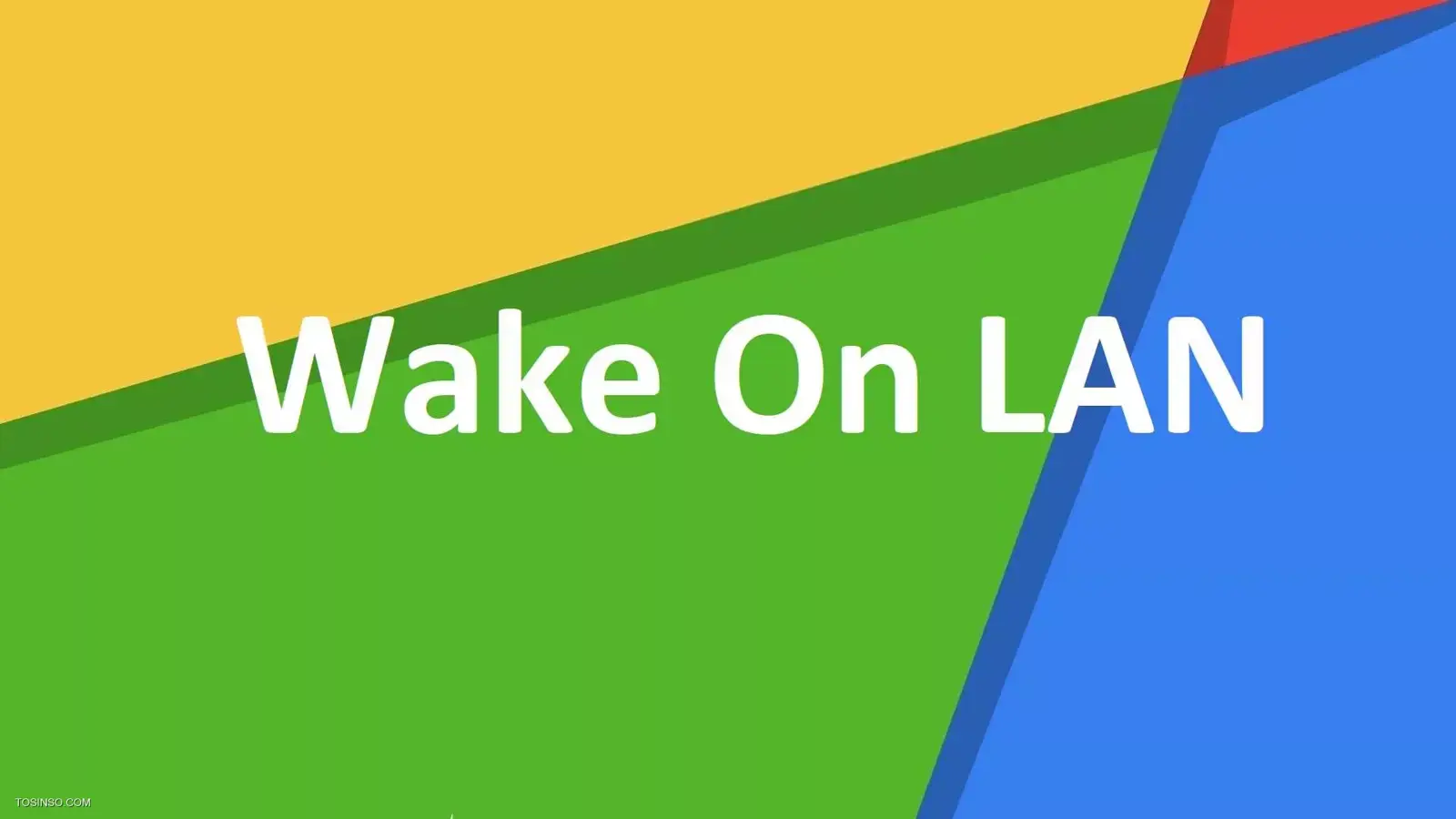 آموزش برطرف کردن مشکلات Wake On LAN 