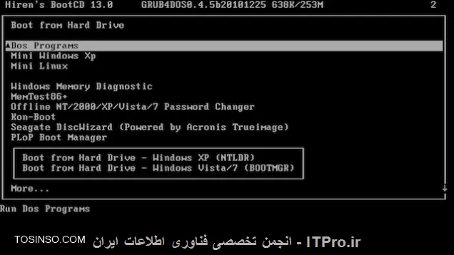ریست پسورد ویندوز