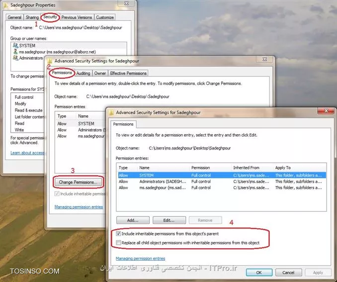 Permissions
