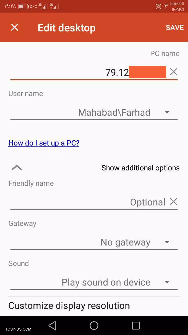 همونطور که در پست اول عرض کردم مودم TP-Link هست و تنظیمات مربوط به تنظیم  IP Private در قسمت NAT مودم بود و همونطور که شما گفتید تنظیمات رو اعمال کردم ولی اپلیکیشن وصل نشد

تصویر زیر رو ببینید:

||https://tosinso.com/files/get/db6292fd-88ea-46cc-bf89-c97f4466dcc0||


||https://tosinso.com/files/get/f9d57cbc-9ba0-4482-b486-c8779dda5dfe||

