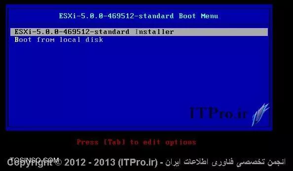 آموزش نصی VMWare ESX
