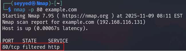 آموزش استفاده از ابزار Nmap