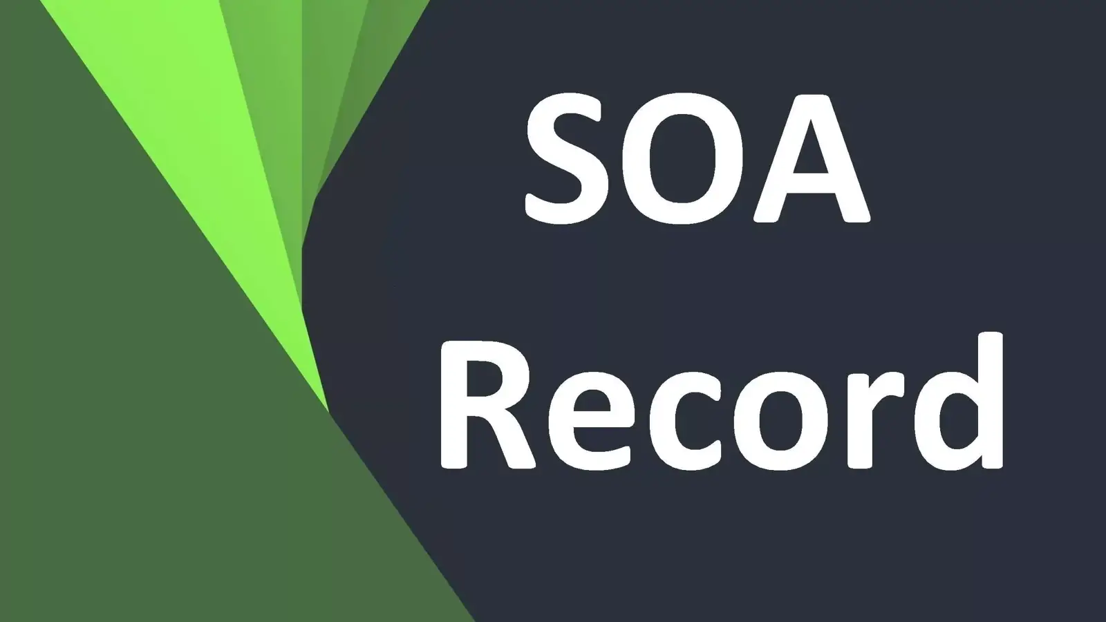 SOA رکورد چیست؟ معرفی کاربرد Start Of Authority Record در DNS