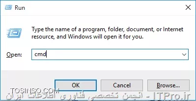 10 راه رسیدن به Command Prompt در ویندوز 10