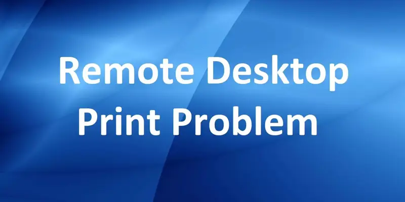 آموزش رفع مشکل گرفتن پرینت در ریموت دسکتاپ (Remote Desktop