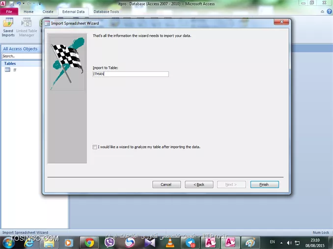 آموزش اکسس 2016 (Access) قسمت 2: Import اطلاعات به پایگاه داده