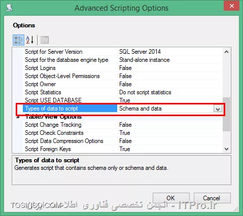 دوست عزیز، شما به دو صورت می تونید بانک رو انتقال بدید، یکی تهیه کپی پشتیبان از بانک و Restore کردن آن روی مقصد هست. پیشنهاد می کنم مقالات دوست خوبم مهندس نصیری را در این باره مطالعه کنید:

# |Backup گیری از SQL Server : معرفی انواع Backup در SQL Server::https://tosinso.com/articles/6038/%d8%a7%d9%86%d9%88%d8%a7%d8%b9-%d8%b1%d9%88%d8%b4-%d9%87%d8%a7%db%8c-%d8%aa%d9%87%db%8c%d9%87-%d9%be%d8%b4%d8%aa%db%8c%d8%a8%d8%a7%d9%86-%d8%a7%d8%b2-SQL-Server-plus-%d8%a7%d9%86%d9%88%d8%a7%d8%b9-Recovery-Model|
# |Backup گیری از SQL Server : معرفی انواع Recovery Model در SQL سرور::https://tosinso.com/articles/6038/%d8%a7%d9%86%d9%88%d8%a7%d8%b9-%d8%b1%d9%88%d8%b4-%d9%87%d8%a7%db%8c-%d8%aa%d9%87%db%8c%d9%87-%d9%be%d8%b4%d8%aa%db%8c%d8%a8%d8%a7%d9%86-%d8%a7%d8%b2-SQL-Server-plus-%d8%a7%d9%86%d9%88%d8%a7%d8%b9-Recovery-Model|

حالت دیگه ایجاد Script از روی بانک به همراه اطلاعات اون هست. برای اینکار، ابتدا بر روی بانک مورد نظر راست کلیک کنید و از قسمت Tasks گزینه Generate Scripts و انتخاب کنید:

||http://dba.tosinso.com/files/get/fa029f2c-21a4-4487-b548-54c54b8d47ae||

بعد از اینکار از پنجره باز شده میتونید گزینه Script entire database and all database objects را برای اسکریپت کردن کل بانک و یا Select specific database objects برای انتخاب کردن موارد دلخواه را انتخاب کنید:

||http://dba.tosinso.com/files/get/d61adc0a-0849-4067-9e2b-a1c52fb92e28||

با کلیک بر روی Next از پنجره باز شده روی دکمه Advance کلیک کرده و از لیست گزینه Types of data to script رو روی Schema and Data قرار بدید و روی دکمه Ok کلیک کنید:

||http://dba.tosinso.com/files/get/4a2541a5-8c42-444d-8984-13e02f3e4fb2||

||http://dba.tosinso.com/files/get/fd6f82c6-1639-41ce-954b-f54d2d8764a3||

در نهایت بر اساس نیازتون یکی از گزینه های Save to file یا Save to clipboard و یا Save to new query window رو انتخاب کنید و روی دکمه Next کلیک کنید و در پنجره بعدی هم روی Next کلیک کنید. با این کار Script شما برای ایجاد بانک به همراه داده ها ایجاد خواهد شد که با اجرای این Script رو کامپیوتر بانک شما ایجاد میشه. از این روش بیشتر برای انتقال اطلاعات از نسخه های جدیدتر SQL به نسخه های قدیمی تر استفاده میشه.

البته موارد دیگه ای هم مثل Copy Database وجود داره که همین دو تا مورد ذکر شده کار شما رو راه میندازه.