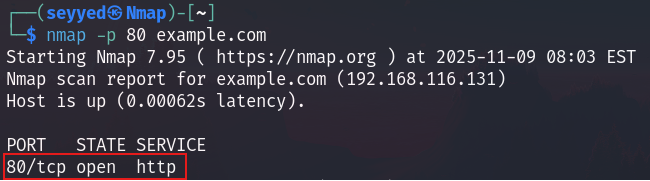 آموزش استفاده از ابزار Nmap