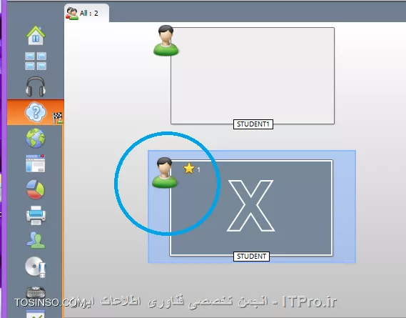 در این آموزش قصد دارم نحوه راه اندازی و استفاده از نرم افزار Net Support School رو بر روی VMware به صورت شماتیک توضیح بدم گرچه این روش در عمل کاربردی نداره ولی یک روش تمرینی خوب برای یاد گرفتن این نرم افزار کاربردی است. قسمت اول این اموزش مربوط به راه اندازی ماشین مجازی هست (اگر اشنایی دارید به بخش دوم مراجعه کنید) و بخش دوم استفاده از نرم افزار Net Support  ، در این مطلب آموزشی بر اساس یک سناریو نصب و راه اندازی VMWare و اتصال آنها به اینترنت و ایجاد یک شبکه داخلی و سپس راه اندازی نرم افزار کاربردی Net Support بر روی 3 ماشین VMWare که یکی از آنها به عنوان دستگاه معلم (Tutor) و 2 دستگاه دیگر به عنوان دانشجو (Student) شبیه سازی میشود.بر طبق این سناریو به ترتیب زیر 3 ماشین VMWare ایجاد میشود.
قدم اول : ایجاد یک ماشین مجازی جدید به ترتیب زیر:
||http://tosinso.com/files/get/c422d8d5-5359-4b5d-90c2-fcb1334963ef||
قدم دوم : یکی از دو حالت Typical یا Custom را انتخاب کرده و Next را میزنیم.
||http://tosinso.com/files/get/823e8f27-f990-4c0b-aecc-6d8c7c62d77e||
قدم سوم : در این مرحله میتوانیم محل فایل ایزوی ویندوز 8 را مشخص کرده و یا ان را به بعد موکول کنیم.
||http://tosinso.com/files/get/e76fa852-0add-402d-bf8f-fbc98eacfa0f||
قدم چهارم : در این مرحله نوع سیستم عامل و ورژن محصول را انتخاب میکنیم.
||http://tosinso.com/files/get/cf51fbad-5deb-4a73-a59a-382aec627b84||
قدم پنجم : نام ماشین مجازی را مشخص میکنیم.
||http://tosinso.com/files/get/3e1aa1aa-a0ca-4a3f-a1b6-4395d6e32c1f||
قدم پنجم : سپس با زدن Customize Hardware میتوانیم تنظیمات سخت افزاری ماشین مجازی را به دلخواه خود انجام دهیم.
||http://tosinso.com/files/get/25545a3a-c7b0-4914-b95c-03aed588ef1b||
قدم ششم : در این مرجله مقدار RAM ماشین مجازی را از طریق اسکرول تعبیه شده در سمت راست تعیین میکنیم
||http://tosinso.com/files/get/da09ec39-1df7-4d9b-aac9-fd883305fda9||
قدم هفتم : سپس تعداد پردازنده ها را مشخص میکنیم.
||http://tosinso.com/files/get/1d0edb30-b02e-40c6-85c2-5574c6e1d227||
قدم هشتم : در این مرحله حالت کارت شبکه خود را تعیین میکنیم. با توجه به شکل زیر 5حالت کارت شبکه مجازی در Vmware در نطر گرفته شده است که با توجه به سناریو NAT میتواند بهترین گزینه باشد.(نیاز به انصال هر ماشین به اینترنت بوده و ماشین ها باید به یکدیگر متصل شده و همدیگر را ببینند.)
||http://tosinso.com/files/get/f8e997b9-4baa-4268-86ad-4f2e0f0222f0||
قدم نهم : سپس مسیر فایل ایزوی سیستم عامل را تعیین میکینم.(در این سناریو هر 3 ماشین VM ویندوز 8.1)
||http://tosinso.com/files/get/87f047ce-6fe4-4f63-b3d0-e83871c302d7||
قدم دهم : سپس ویندوز 8 را نصب میکینم.
||http://tosinso.com/files/get/216fe59a-573e-4caa-ab1b-b3cd65d782ed||
قدم یازدهم : بعد از نصب هر VM میبایست برای هر ماشین VM Tools را هم برای راحتی کار و همچنین انتقال فایل نصب نرم افزار net support به ترتیب زیر نصب میکنیم
||http://tosinso.com/files/get/63d756e9-0dce-49e3-9133-8748cf1b65d6||
 قدم دوازدهم : همانطور که در شکل زیر میبینیم درایو مجازی VM Tools بر روی ماشین مجازی Mount شده و به راحتی کار نصب را انجام میدهیم.
||http://tosinso.com/files/get/e50fa9fe-5369-4f2f-9595-7865d66f7ae8||
قدم سیزدهم : فایل نصب نرم افزار Net Support را از سایت www.netsupportschool.com دانلود کرده و با توجه به نصب VM Tools فایل setup را به راحتی بر روی هر 3 ماشین کپی میکنیم.
||http://tosinso.com/files/get/3a7ac53b-a43d-4d6b-a562-f58857315000||
قدم چهاردهم : سپس بر روی ماشین Tutor فایل setup نرم افزار net support را اجرا کرده و آن را نصب میکنیم. و مراحل زیر را تا نصب کامل نرم افزار طی میکنیم.
||http://tosinso.com/files/get/1649c9b5-40b6-4119-87ab-30d4c5267f1f||
||http://tosinso.com/files/get/458a6a5a-586b-49d4-8109-ecc8097e1ae5||||http://tosinso.com/files/get/96eafb8c-56d5-477e-81ed-88eac296b9d5||
قدم پانزدهم : در این مرحله نوع کاربری net support را مشخص کرده که بر طبق سناریو برای یک ماشین Tutor و برای 2 ماشین student را نصب میکنیم.
||http://tosinso.com/files/get/36d33d42-ebea-40f2-980b-3f4f6ae16b1b||
||http://tosinso.com/files/get/db9bcd32-9c35-4e83-a9dd-cdb9e4ef1133||
قدم شانزدهم : بعد از اتمام نصب net support بر روی 3 ماشین مجازی در صورتی که هر 3 ماشین دسترسی به اینترنت نداشته باشند مراحل زیر را انجام میدهیم. ابتدا از منوی Edit گزینه Virtual Network Editor  را انتخاب کرده.
||http://tosinso.com/files/get/c7dc2761-ebdd-41a8-81d8-69dc5c804b73||
قدم هفدهم : با توجه به سناریوی تعیین شده برای هر 3 ماشین کارت شبکه در حالت NAT قرار داده شده در Virtual Network Editor بر روی VMnet 8 کلیک کرده تا تنطیمات NAT برای ماشین مجازی را انجام دهیم. همینطور که مشخص است کارت شبکه  در حالت NAT که بر روی سیستم عامل کامپیوتر میزبان ایجاد شده دارای محدوده IP : 192.168.113.0 بوده و بنابراین به منطور ایجاد ارتباط بین 3 ماشین مجازی این 3 ماشین هم باید از همین range ای پی اختصاص داده شود. به این منظور باید تیک use local DHCP service to distribute ip address to VMS را زده تا به هر سه ماشین از رنج IP مورد نطر به صورت اتوماتیک داده شود.(با این کار هم دسترسی به اینترنت برای 3 ماشین فراهم شده و هم هر 3 ماشین همدیگر را دیده و میتوانند با یکدیگر ارتباط درون شبکه ای داشته باشند.
||http://tosinso.com/files/get/3424910e-2f2b-4255-866e-2e8218e5e0ae||
بعد از این کار بر روی ماشین Tutor  آی پی های 2 ماشین دیگر را ping کرده تا از داشتن ارتباط اطمینان حاصل کنیم. بدین صورت هر 3 ماشین مجازی آماده برقراری ارتباط از طریق net support را داشته و میتوانیم محیط آموزشی net support را استفاده کنیم.
1- ایجاد یک room مجازی در ماشین Tutor: با اجرای نرم افزار net support پنجره زیر باز شده و استاد باید فیلدهای مربوطه را به ترتیب زیر پر کرده و سپس اتاق مجازی آموزشی را ایجاد کند.
||http://tosinso.com/files/get/20e36747-eb63-4f1c-9b77-ff19a8514c73||
2- بعد از کلیک کردن بر روی دکمه new پنجره زیر باز شده و استاد باید یکی از حالتهای زیر را به عنوان شروع کننده کلاس انتخاب کند. مورد اول Room Mode میباشد که این حالت به شما اجازه میدهد که کامپیوترهای داخل یک کلاس را گروه بندی کرده و دانشجویان میتوانند به این اتاق اموزشی برای شروع کلاس بپیوندند. حالت دوم  PC Mode میباشد که به شما اجازه میدهد که یک تعدادی کامپیوتر را که با هم در یک اتاق در اتصال هستند از طریق کابل را به هم متصل کرده و یک کلاس مجازی آموزشی تشکیل دهید. حالت سوم User Mode میباشد که به شما اجازه میدهد یک تعداد دانشجو را با استفاده از پروفایل های انها به کلاس اضافه کنید. حالت چهارم یک حالت ساده بوده که در ان شما به سادگی میتوانید شبکه موجود را جستجو کرده و همه دانشجویان را به کلاس مورد نظر اضافه کنید.
در این سناریو ما از حالت دوم استفاده میکنیم.
||http://tosinso.com/files/get/6b6cc5f8-5dcb-4fc8-8146-14b1744ccfa2||
3- در این مرحله پنجره Create Class باز شده و در این مرحله باید PC های دانشجویان کلاس را ابتدا جستجو کرده و سپس همه انها رو به کلاس اضافه کنیم.
||http://tosinso.com/files/get/be28d2da-cf20-4773-b06f-c3fdb16da00a||
||http://tosinso.com/files/get/7661349e-a09e-4f09-92e9-af40f2774d9b||
4-دبعد از ایجاد کلاس پنجره اصلی نرم افزار به صورت زیر میباشد و دانشجویان اضافه شده قابل روئیت میباشند.
||http://tosinso.com/files/get/4b4fd644-7999-4cf0-a5d8-3299d62a5923||
5- تب دوم این اجازه را به استاد داده تا نمایی از desktop های دانشجویان حاضر در کلاس را روئیت کرده و به نوعی انها را کنترل کند. علاوه بر ان استاد قادر است با کلیک کردن بر روی هر کدام از پنجره های پیش نمایش دسکتاپ دانشجویان به صورت remote به کامپیوتر دانشجوی مورد نظز دسترسی پیدا کند.
||http://tosinso.com/files/get/ace1446a-e122-460d-9987-f9b463cb2894||
6- در تب سوم که با ایکون های هد ست مشخص شده است استاد قادر است با کلیک بر روی Announce نوعی اطلاع رسانی را به دانشجویان ارسال کند. علاوه بر این استاد قادر بوده که با برداشتن تیک های بلندگو و میکروفون انها را از در کامپیوترهای دانشجویان از کار بیندازد.
||http://tosinso.com/files/get/9f032a1c-4787-4699-b565-85d2642adce8||
||http://tosinso.com/files/get/0379be7c-1a46-4d1c-b867-a36e50371cf6||
7-  در تب بعدی استاد قادر بوده که انواع سوالات را برای کل کلاس یا بخشی از کلاس مطرح کرده و جواب را هم از سوی دانشجویان دریافت کند.
||http://tosinso.com/files/get/c43fd40a-56a3-4579-afa2-0d3c41e151c3||
اولین مدل از سوالات First to answer میباشد که استاد با مطرح کردن یک سوال در کلاس گزینه مورد نظر را کلیک کرده و دانشجویان بر روی کامپیوترشان با پیغام زیر مواجه شده و اولین دانشویی که بر روی answer کلیک کند قادر خواهد بود تا سوال را جواب دهد.
||http://tosinso.com/files/get/95439e52-493b-4c49-9402-0a32e6e1f655||
||http://tosinso.com/files/get/38b943ed-8471-4716-adaf-fb8c6d71ded0||
بعد از پاسخ دادن به سوال بر روی پروفایل دانشجوی مورد نطر به شکا زیر 2 گزینه تیک و ضربدر در اختیار استاد قرار گرفته و صحیح یا نا درست بودن پاسخ دانشجوی مورد نظر را میتواند تعیین کند. 
||http://tosinso.com/files/get/a7d4b650-28eb-4d96-9b8f-c848ea3d257f||
در صورت درست بودن پاسخ دانشجوی مورد نظر یک ستاره به عنوان جایزه دریافت میکند.
||http://tosinso.com/files/get/fe29b122-7d8d-4d88-9c36-c5a5c5ab42fc||
نوع دوم سوال Enter an answer میباشد .
||http://tosinso.com/files/get/f0be3aa6-ecc8-4a26-83aa-4baf570f662d||
در این حالت استاد پاسخ صحیح را در کادر مورد نظر وارد کرده و بعد از مطرح کردن سوال بر روی Go کلیک کرده .
||http://tosinso.com/files/get/fea2b766-7725-41c2-952c-fadb8d7d2639||
همانطور که در شکل زیر نشان داده شده به محض کلیک کردن Go توسط استاد پنجره ای به شکل زیر در PC های دانشجویان ظاهر شده است
||http://tosinso.com/files/get/4e008f76-53c9-4d19-a40e-2e7d0117e3c1||
 و بعد از اتمام زمان تفکر دانشجویان قادر به پاسخگویی خواهند بود.
||http://tosinso.com/files/get/386151ee-a2eb-4cea-b35f-49f6fdb431e1||
بعد از پاسخگویی به سوال دانشجویان به شکل زیر از پاسخ دیگر دانشجویان مطلع میشوند و میتوانند خود را نسبت به کلاس ارزیابی کنند.
||http://tosinso.com/files/get/b9086a56-03ff-4c51-8ccd-47b4fdc36cd7||
همچنین استاد بعد از پاسخگوی دانشجویان به شکل زیر از پاسخ انها مطلع خواهد شد که رنگ قرمز نشان دهنده پاسخ اشتباه و رنگ سبز نشان دهنده دانشجویانی است که پاسخ صحیح را وارد کرده اند.
||http://tosinso.com/files/get/9ea7cab7-6aa7-4e01-9c4e-94cbfab24849||
در تب بعدی استاد قادر خواهد بود تا نوعی محدودیت برای دانشجویان کلاس از لحاظ دسترسی به  وب سایت های مختلف تعیین کندو ستون سمت راست برای وب سایت های ممنوعه بوده که استاد با کلیک بر روی علامت مثبت (سبز رنگ) وب سایت های ممنوعه را تعیین کند و در اینصورت دانشجویان قادر نخواهند بود به وب سایت های مذکور دسترسی پیدا کنند.
||http://tosinso.com/files/get/d8048463-751d-4453-ae99-dcd5a8c7405b||
از ستون چپ نیز استاد قادر بوده تا وب سایت های مورد تایید را اضافه کند و اجازه دسترسی را به دانشجویان داخل کلاس به وب سایت های مذکور بدهد.
||http://tosinso.com/files/get/589718f6-fc60-49b9-9985-800e2d2eb8f8||
علاوه بر این استاد قادر بوده با استفاده از دکمه های پایین صفحه  همه وب سایت ها را بلاک کند.
||http://tosinso.com/files/get/0f56aec7-c81f-4ee3-80c6-c9c1d1f93930||
در تب بعدی استاد قادر خواهد بود نوعی همه پرسی از کلاس انجام داده تا به نتیجه مورد نظر با استفاده از جواب ها برسد.
||http://tosinso.com/files/get/111fb50a-c772-4a68-85c9-6a3786756ebd||
در این تب ابتدا استاد سوال رو مطرح کرده و نوع پاسخ را از نوار کیک کشویی زیر response انتخاب کرده و سپس بر روی send کلیک کرده و ان را برای همه دانشجویان ارسال کند.
||http://tosinso.com/files/get/fe6c9156-519e-43a2-8ef5-b14047da890c||
به محض ارسال سوال پنجره زیر برای همه دانشجویان باز شده و میتوانند به سوال پاسخ دهند.
||http://tosinso.com/files/get/4700ffba-1dec-4e2f-a5f6-e13b72993e86||
بعد از پاسخ دادن همه دانشجویان استاد قادر خواهد بود تا از ستون سمت راست درصدی از پاسخ های تعیین شده را مشاهده کرده و ارزیابی مورد نظر را از سوال خود انجام دهد.
||http://tosinso.com/files/get/3371a176-c0f2-44e0-b907-2437197d2d3f||
تب بعدی دسترسی پرینتر به دانشجویان میباشد که استاد با استفاده از دکمه های پایین پنجره میتواند عملیات پرینت را متوقف و بلاک و یا برای همه دانشجویان آزاد کند.
||http://tosinso.com/files/get/6efcb071-3ec3-4396-858e-73aa8fe0ab01||
در تب بعدی استاد قادر خواهد بود تا فرایند مانیتورینگ فعالیت های دانشجویان را با کلیک بر روی Monitor Activity فعال یا غیر فعال کند و علاوه بر ان از این تب استاد قادر است دانشجویان را بلاک کند. 
||http://tosinso.com/files/get/2b3ac1f5-48b6-4860-8f14-02fe9e29cc53||
در تب بعدی استاد میتواند سطح دسترسی دانشجویان را به CD/DVD و USB تعیین کند.
||http://tosinso.com/files/get/f2d8851f-a280-4c91-b15f-781145d9dd4a||
آخرین تب یکی از پر کاربردترین تب ها بوده که استاد قادر است با ایجاد یک صفحه White Board تدریس را انجام دهد. برای نمایش White board برای همه دانشجویان استاد بر روی Show کلیک کرده که به محض کلیک صفحه White Board بر روی مانیتور دانشجویان ظاهر میشود. در این صفحه ابزارهای زیادی برای تدریس همچون ایجاد متن و استفاده از قلم و خطوط و اشکال مختلف به تدریس بپردازد. علاوه بر ان استاد میتواند رنگ قام و ضخامت ان و همچنین فونت متن ها را تغییر دهد و در نهایت میتواند صفحه کذکور را ذخیره و صفحه جدیدی ایجاد کند.
||http://tosinso.com/files/get/ada000e7-0f9b-43af-9c34-a189be039f81||
یکی از منوهای کاربردی در این نرم افزار استاد میتواند تکالیف مورد نظرش را برای دانشجویان به طریقه زیر ارسال کند.
||http://tosinso.com/files/get/2896704a-8fdd-4dae-9f3b-b79a39014eeb||
بعد از انتخاب Send Work پنجره زیر باز شده و استاد میتواند تکلیف کورد نظر را که در قالب یک فایل text ذخیره کرده است را انتخاب کرده و همچنین تایین کند که فایل مورد نظر در چه مکانی از PC های دانشجویان کپی شود.
||http://tosinso.com/files/get/c0e03536-c30b-4855-bab8-66fbb6028b8f||
 سپس با کلیک بر روس send فایل text بر روی PC دانشجویان کپی میشود .
||http://tosinso.com/files/get/57210fb5-f5ce-4204-8db9-cffb9c23b4b9||
و دانشجویان قادر خواهند بود که فایل مورد نطر را باز کنند و محتویات تکلیف تایین شده از طرف استاد را ببینند.
||http://tosinso.com/files/get/b123fd5a-c981-4f8e-93a2-6f8b19764f49||
از دیگر منوهای کاربردی برای استاد ایکون های Lock , Unlock می باشد که استاد در صورتی که نیاز داشته باشد از دیدن صفحه نمایش خود برای دانشجویان جلوگیری کند بر روی Lock کلید کند.
||http://tosinso.com/files/get/7cd4174b-5e72-4557-8829-a89cd38b499d||
به محض کلیک استاد بر روی Lock صفحه نمایش PC های دانشجویان به وضع زیر خواهد درامد.
||http://tosinso.com/files/get/824e86cf-bae2-4893-b83f-98eee194ff4d||
از منوی show استادی میتواند صفحه نمایش خود را به حالتهای مختلف برای دانشجویان برای انجام تدریس در بیاورد.
||http://tosinso.com/files/get/dab9a896-a5ad-43d2-ab1c-3dfaa806d6c6||
نحوه حضور و غیاب با استفاده از نرم افزار Net Support به شکل زیر بوده و استاد با کلیک بر روی منوی Student register انها را در کلاس ثبت نام کند. 
||http://tosinso.com/files/get/3c183ee7-76e8-4582-b18d-21d93a276350||
به محض کلیک استاد بر روی register پنجره ای به شکل زیر بر روی صفحه نمایش دانشجویان ظاهر شده که دانشجویان موظف به پر کردن فیلدهای خالی بوده و ان را تایید کنند.
||http://tosinso.com/files/get/9ada9676-2aec-4af3-a76a-2d1cd9668e05||
بعد از انجام حضور و غیاب استاد میتواند یک گزارش از ان را در قالب یک فایل با پسوند .csv ذخیره کند.
||http://tosinso.com/files/get/360717e1-6f4f-4c6f-b18d-85197b6afa0f||
همچنین استاد میتواند با کلیک بر روی registration report کلیک کند.
||http://tosinso.com/files/get/773a472f-124e-4362-b5ee-6a18a228ae53||
به محض کلیک بر روی registration report میتواند گزارشی از دانشجویان حاظر در کلاس و فعالیت های انها مشاهده کند.
||http://tosinso.com/files/get/c499c1b6-048b-4abb-a841-0fa9fb9c26cf||
از دیگر قابلیت های این نرم افزار chat , ارسال پیغام خصوصی از طرف استاد به دانشجویان میباشد.
||http://tosinso.com/files/get/e14a8f27-cb16-4a9f-aa1a-b020b050abd5||
در شکل زیر نمونه ای از محیط chat باز شده توسط استاد با یک دانشجو میباشد.
||http://tosinso.com/files/get/d3ee9b19-2dcb-45cf-add0-d4c87dba65cc||
در پایان استاد میتواند کلاس را به طرز زیر به پایان برساند.
||http://tosinso.com/files/get/13c9666a-fb77-4b8b-bddd-d6aedc050515||


نویسنده : رضا حاج فرج 
منبع : |جزیره مجازی سازی وب سایت توسینسو::https://tosinso.com/virtualization|
هر گونه کپی برداری بدون ذکر منبع غیر اخلاقی است. 
