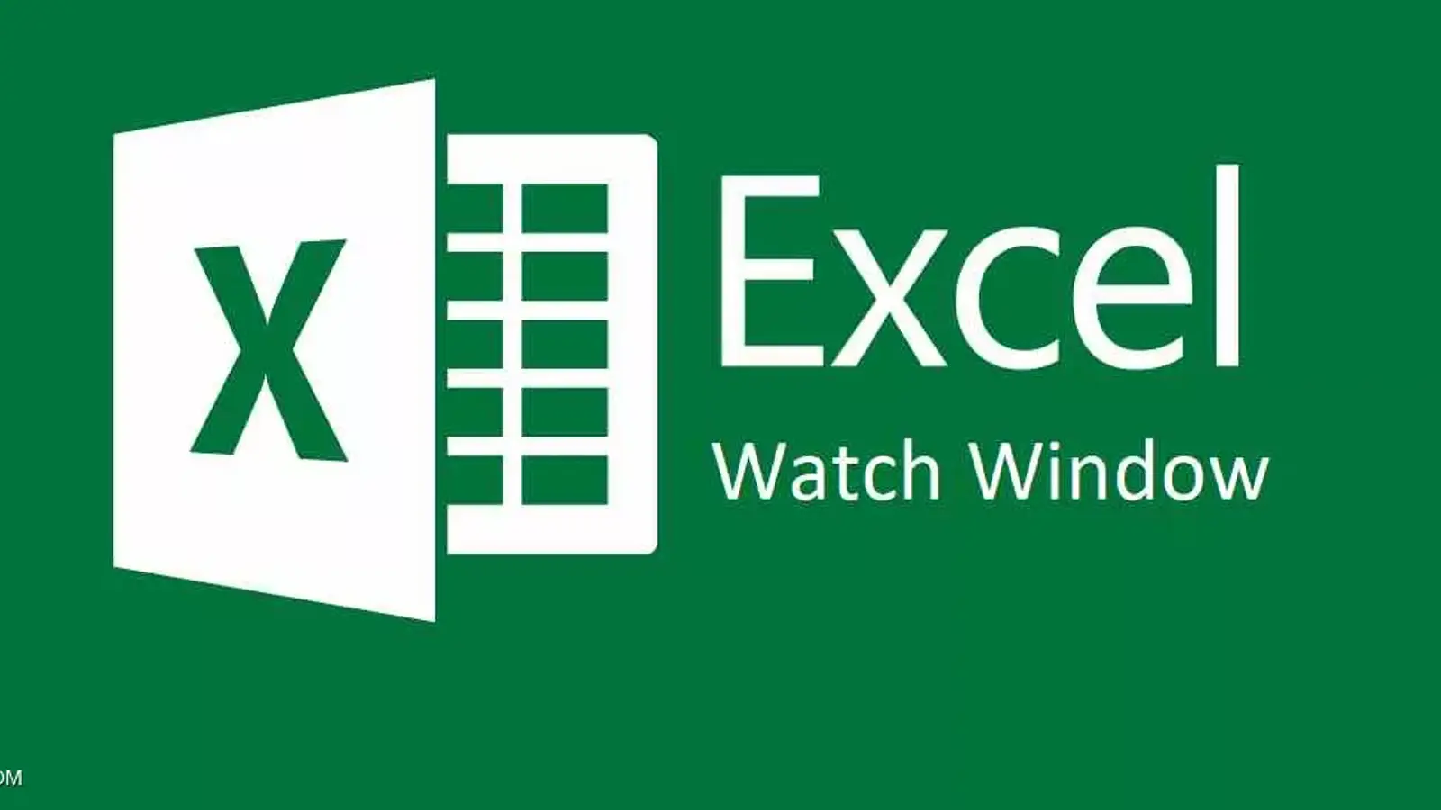 Watch Window چیست؟ معرفی قابلیت پنجره مشاهده در اکسل