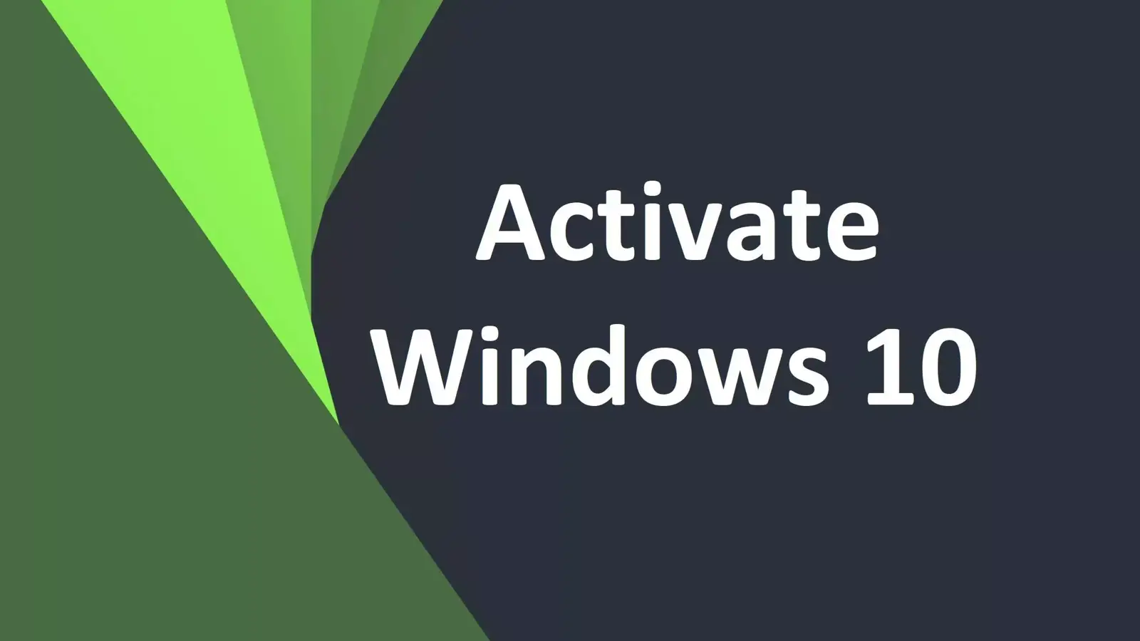 آموزش فعال کردن ویندوز 10 با License Key ویندوز 7 و 8