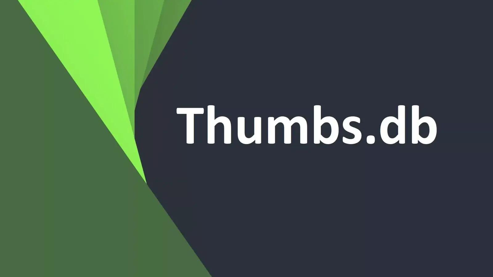 فایل thumbs.db چیست و چه کاری انجام میدهد؟