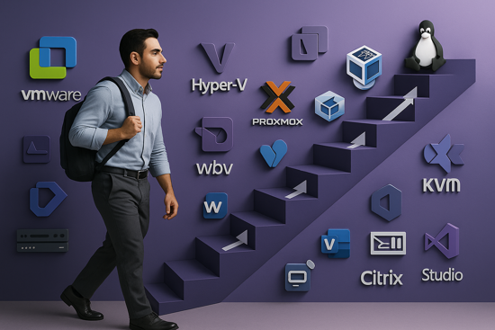 مجموعه آموزش مجازی سازی (Virtualization) - مقدماتی تا پیشرفته